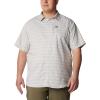 imageColumbia Mens Silver Ridge Utility Lite Novelty Short SleeveFlint Grey Chambray Stripe