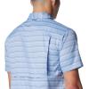 imageColumbia Mens Silver Ridge Utility Lite Novelty Short SleeveSkyler Chambray Stripe