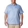 imageColumbia Mens Silver Ridge Utility Lite Novelty Short SleeveSkyler Chambray Stripe