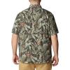 imageColumbia Mens Silver Ridge Utility Lite Novelty Short SleeveStone Green Floriculture