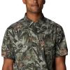 imageColumbia Mens Silver Ridge Utility Lite Novelty Short SleeveStone Green Floriculture