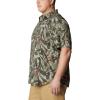 imageColumbia Mens Silver Ridge Utility Lite Novelty Short SleeveStone Green Floriculture