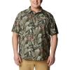 imageColumbia Mens Silver Ridge Utility Lite Novelty Short SleeveStone Green Floriculture