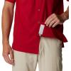 imageColumbia Mens Standard Slack Tide Camp ShirtAla  Red Velvet