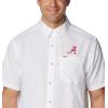 imageColumbia Mens Standard Slack Tide Camp ShirtAla  White