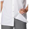 imageColumbia Mens Standard Slack Tide Camp ShirtAla  White