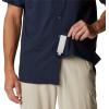 imageColumbia Mens Standard Slack Tide Camp ShirtAub  Collegiate Navy