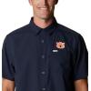 imageColumbia Mens Standard Slack Tide Camp ShirtAub  Collegiate Navy