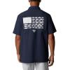imageColumbia Mens Standard Slack Tide Camp ShirtDc  Collegiate Navy