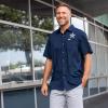 imageColumbia Mens Standard Slack Tide Camp ShirtDc  Collegiate Navy