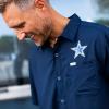imageColumbia Mens Standard Slack Tide Camp ShirtDc  Collegiate Navy