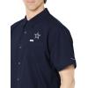 imageColumbia Mens Standard Slack Tide Camp ShirtDc  Collegiate Navy