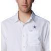 imageColumbia Mens Standard Slack Tide Camp ShirtDc  White