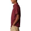 imageColumbia Mens Standard Slack Tide Camp ShirtFsu  Cabernet