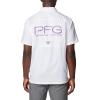 imageColumbia Mens Standard Slack Tide Camp ShirtLsu  White