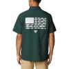 imageColumbia Mens Standard Slack Tide Camp ShirtMs  Spruce