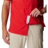 imageColumbia Mens Standard Slack Tide Camp ShirtNeb  Bright Red