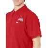 imageColumbia Mens Standard Slack Tide Camp ShirtOs  Intense Red