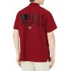 imageColumbia Mens Standard Slack Tide Camp ShirtSc  Beet