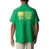 imageColumbia Mens Standard Slack Tide Camp ShirtUo  Fuse Green