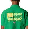 imageColumbia Mens Standard Slack Tide Camp ShirtUo  Fuse Green