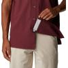 imageColumbia Mens Standard Slack Tide Camp ShirtVt  Deep Maroon