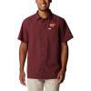 imageColumbia Mens Standard Slack Tide Camp ShirtVt  Deep Maroon