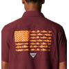 imageColumbia Mens Standard Slack Tide Camp ShirtVt  Deep Maroon