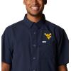 imageColumbia Mens Standard Slack Tide Camp ShirtWv  Collegiate Navy