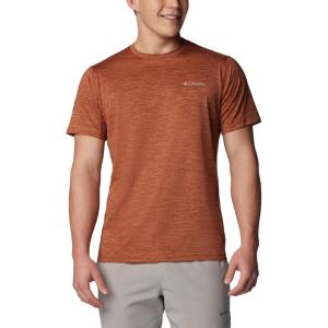 imageColumbia Mens Alpine Chill Zero Short Sleeve CrewAuburn Heather
