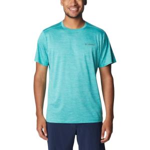 imageColumbia Mens Alpine Chill Zero Short Sleeve CrewBright Aqua Heather