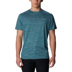 imageColumbia Mens Alpine Chill Zero Short Sleeve CrewCloudburst Heather