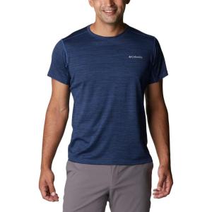 imageColumbia Mens Alpine Chill Zero Short Sleeve CrewCollegiate Navy Heather