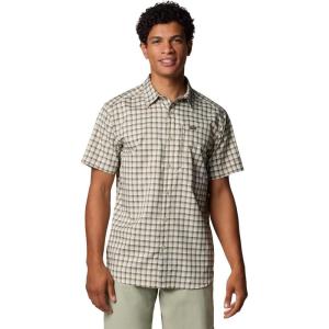imageColumbia Mens Silver Ridge Utility Lite Novelty Short SleeveSafari Pulaski Plaid