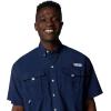 imageColumbia Mens PFG Bahama II Short Sleeve ShirtCollegiate Navy