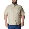 imageColumbia Mens PFG Bahama II Short Sleeve ShirtFossilRealtree Edge