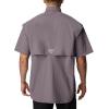 imageColumbia Mens PFG Bahama II Short Sleeve ShirtGranite Purple