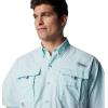 imageColumbia Mens PFG Bahama II Short Sleeve ShirtIcy Morn
