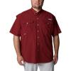 imageColumbia Mens PFG Bahama II Short Sleeve ShirtRed Jasper