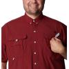 imageColumbia Mens PFG Bahama II Short Sleeve ShirtRed Jasper