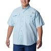 imageColumbia Mens PFG Bahama II Short Sleeve ShirtSpring Blue