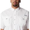 imageColumbia Mens PFG Bahama II Short Sleeve ShirtWhiteRealtree Edge