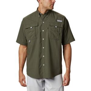 imageColumbia Mens PFG Bahama II Short Sleeve ShirtAlpine Tundra