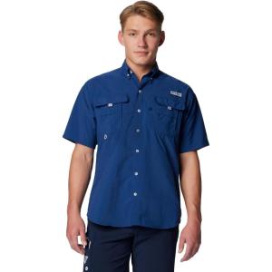 imageColumbia Mens PFG Bahama II Short Sleeve ShirtCarbon
