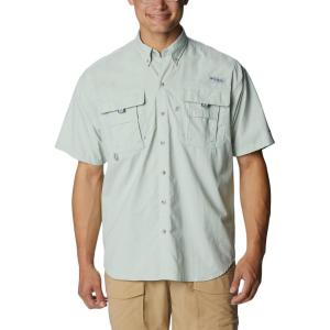 imageColumbia Mens PFG Bahama II Short Sleeve ShirtCool Green