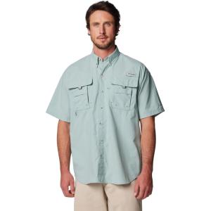 imageColumbia Mens PFG Bahama II Short Sleeve ShirtCrushed Blue