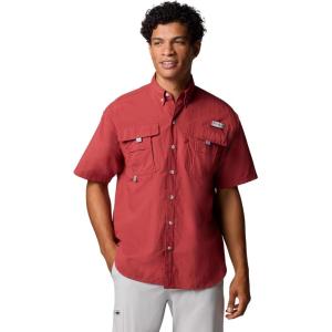 imageColumbia Mens PFG Bahama II Short Sleeve ShirtDusty Crimson