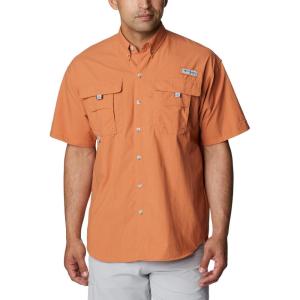 imageColumbia Mens PFG Bahama II Short Sleeve ShirtIsland Orange