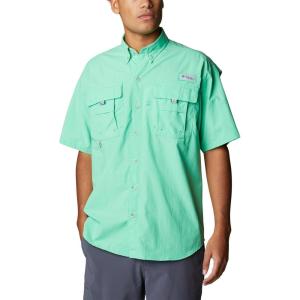 imageColumbia Mens PFG Bahama II Short Sleeve ShirtLight Jade