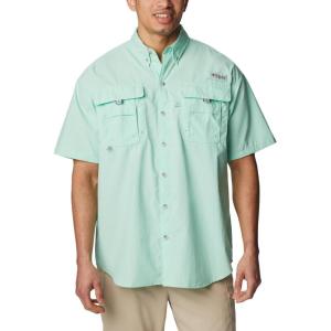 imageColumbia Mens PFG Bahama II Short Sleeve ShirtMint Cay